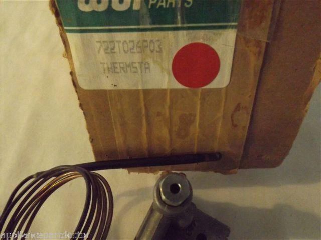 FRIGIDAIRE ELECTROLUX STOVE 722T026P03 THERMOSTAT NEW IN BOX FRIGIDAIRE ELECTROLUX STOVE 722T026P03 THERMOSTAT NEW IN BOX